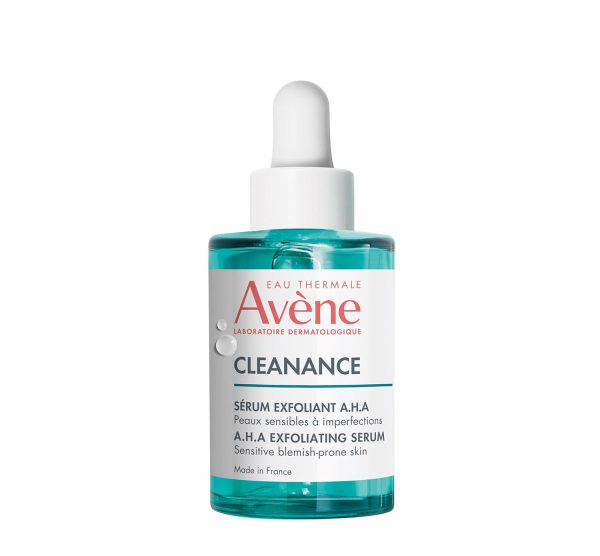 سرم ضد لک و جوش کلینانس اون، Avene Cleanance A.H.A Exfoliating Serum