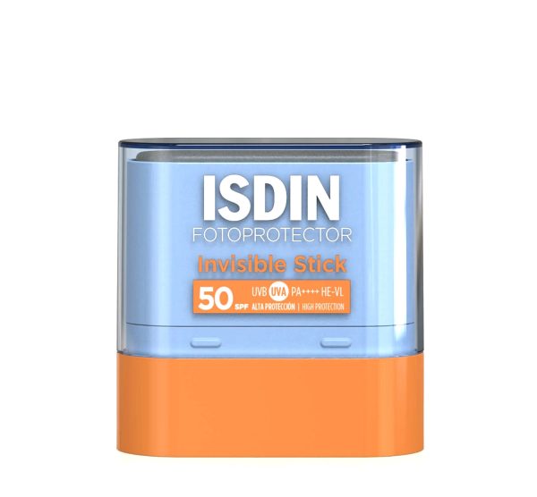 استیک ضد آفتاب اینویزیبل SPF 50 ایزدین فزوشگاه اینترنتی حلزون. (ISDIN Fotoprotector Transparent Stick