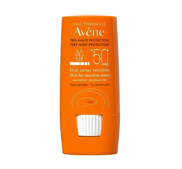 استیک ضد آفتاب مناطق حساس SPF 50 اون، Sensitive areas stick SPF 50 sunscreen Avene