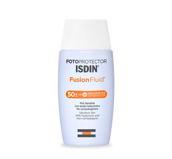 کرم ضد آفتاب فیوژن فلویید ایزدین مدل Fusion Fluid SPF 50 فروشگاه اینترنتی حلزون. Fotoprotector ISDIN Fusion Fluid SPF 50