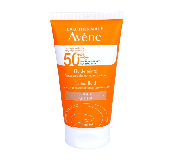 کرم ضد آفتاب استحکام بخش سولایر SPF 50 اون فروشگاه اینترنتی حلزون. sunscreen Solaire Cream strengthening SPF 50 Avene