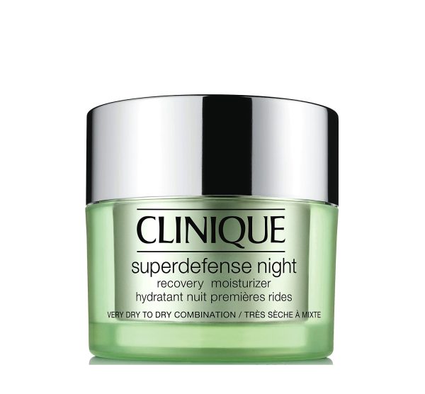 کرم شب آبرسان ضد پیری کلینیک Clinique Superdefense Night Recovery Moisturizer